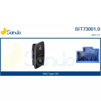 SANDO SIT73001.0 - Interrupteur, verrouilage des portières