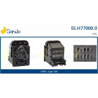 SANDO SLH77000.0 - Interrupteur, lumière principale