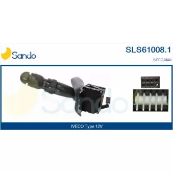 Commutateur de colonne de direction SANDO OEM 69500434