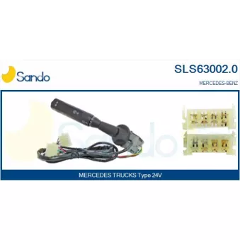 Commutateur de colonne de direction SANDO OEM A6205400045