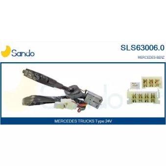 Commutateur de colonne de direction SANDO SLS63006.0