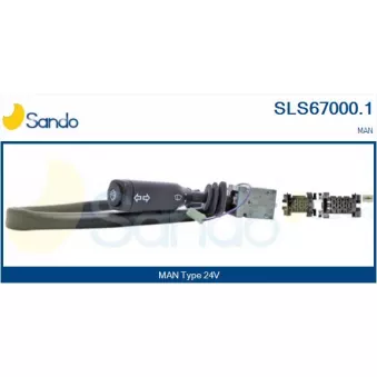 Commutateur de colonne de direction SANDO OEM 81255090124