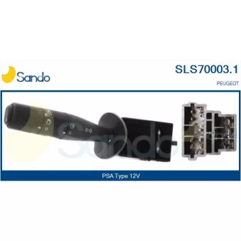 Commutateur de colonne de direction SANDO OEM 625376