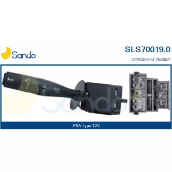 SANDO SLS70019.0 - Commutateur de colonne de direction