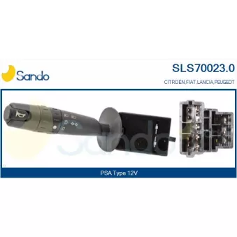 Commutateur de colonne de direction SANDO OEM 625354