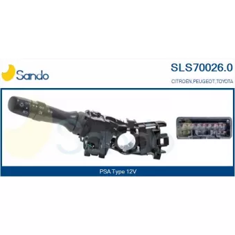 Commutateur de colonne de direction SANDO OEM 841400H010