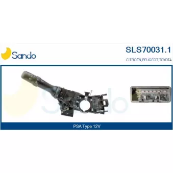SANDO SLS70031.1 - Commutateur de colonne de direction