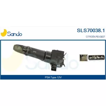 Commutateur de colonne de direction SANDO SLS70038.1