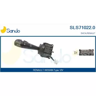 Commutateur de colonne de direction SANDO OEM 8201167977