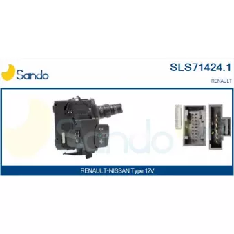 Commutateur de colonne de direction SANDO SLS71424.1