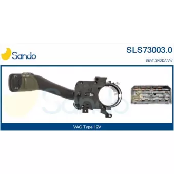 SANDO SLS73003.0 - Commutateur de colonne de direction