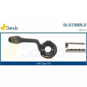 Commutateur de colonne de direction SANDO OEM 6N095351301C