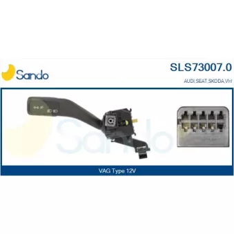 Commutateur de colonne de direction SANDO OEM 1k0953513e9b9