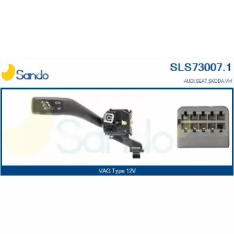 Commutateur de colonne de direction SANDO OEM 1K095351301C