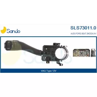 Commutateur de colonne de direction SANDO OEM 8l0953513j