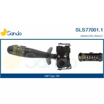 Commutateur de colonne de direction SANDO SLS77001.1