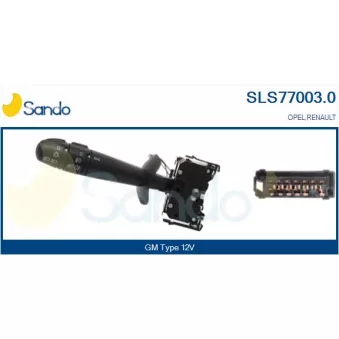 Commutateur de colonne de direction SANDO OEM 7701072090
