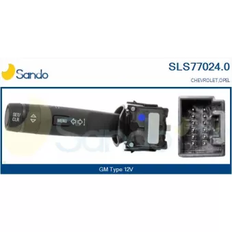 Commutateur de colonne de direction SANDO SLS77024.0