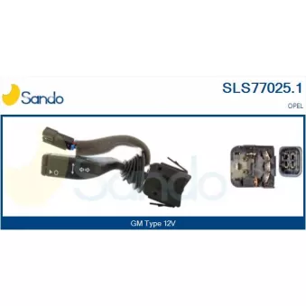 Commutateur de colonne de direction SANDO SLS77025.1