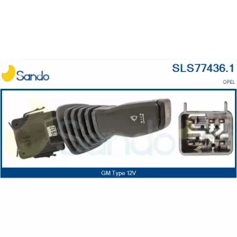 Commutateur de colonne de direction SANDO SLS77436.1