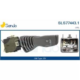 Commutateur de colonne de direction SANDO SLS77443.1