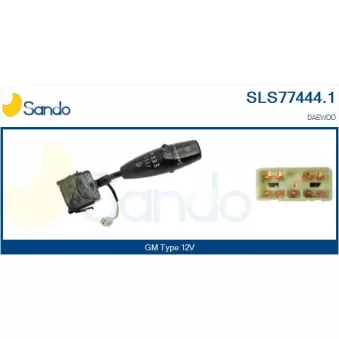 Commutateur de colonne de direction SANDO OEM 96276386