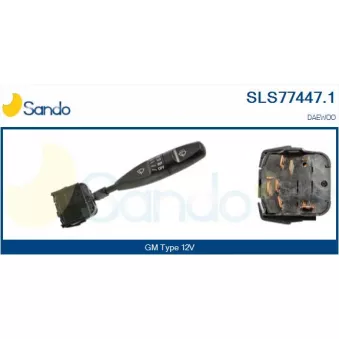 Commutateur de colonne de direction SANDO SLS77447.1