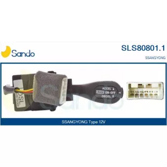 Interrupteur de commande, régulateur de vitesse SANDO SLS80801.1