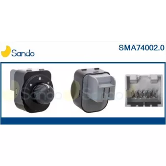 SANDO SMA74002.0 - Interrupteur, réglage des rétroviseurs extérieurs