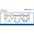 Kit de montage, compresseur SANDO [SMK73011.7]