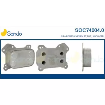 Radiateur d'huile SANDO OEM 650241