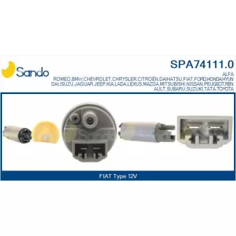Pompe à carburant SANDO OEM 2310087737000
