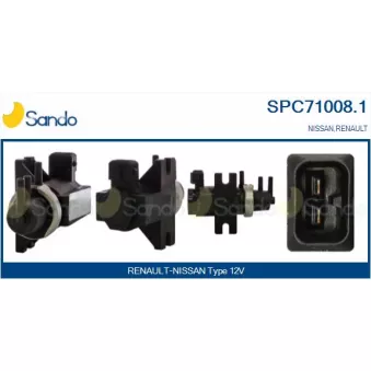 Transmetteur de pression, controle des gaz d'échappement SANDO OEM 14956AW400