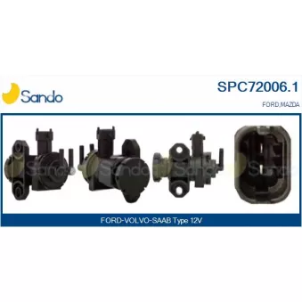 SANDO SPC72006.1 - Transmetteur de pression, controle des gaz d'échappement