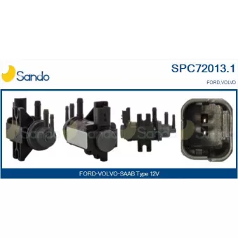 Transmetteur de pression, controle des gaz d'échappement SANDO SPC72013.1