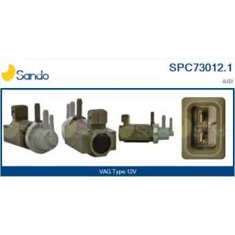 Transmetteur de pression, controle des gaz d'échappement SANDO OEM 059906627A