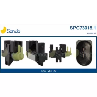 Transmetteur de pression, controle des gaz d'échappement SANDO OEM 94660515500
