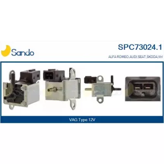 Transmetteur de pression, controle des gaz d'échappement SANDO SPC73024.1