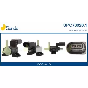 Transmetteur de pression, controle des gaz d'échappement SANDO SPC73026.1
