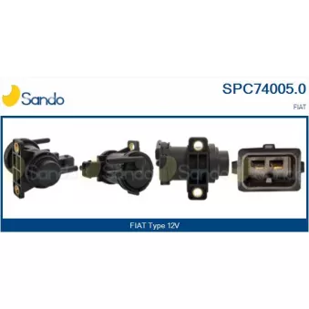 Transmetteur de pression, controle des gaz d'échappement SANDO SPC74005.0