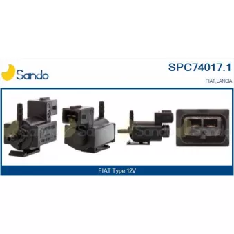 Transmetteur de pression, controle des gaz d'échappement SANDO SPC74017.1
