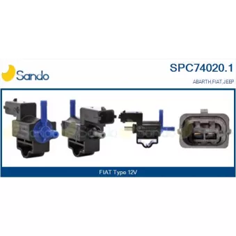 Transmetteur de pression, controle des gaz d'échappement SANDO OEM 53111385