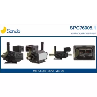 Transmetteur de pression, controle des gaz d'échappement SANDO OEM A2751530059 Transmetteur de pression, controle des gaz d'échappement SANDO OEM A2751530059