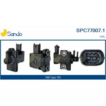 Transmetteur de pression, controle des gaz d'échappement SANDO OEM 851136