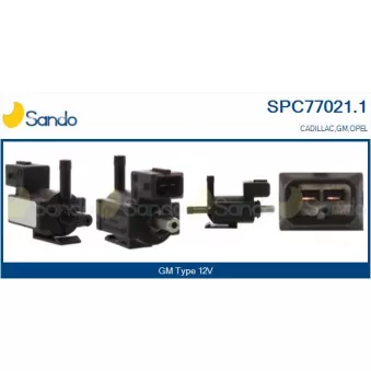 SANDO SPC77021.1 - Transmetteur de pression, controle des gaz d'échappement