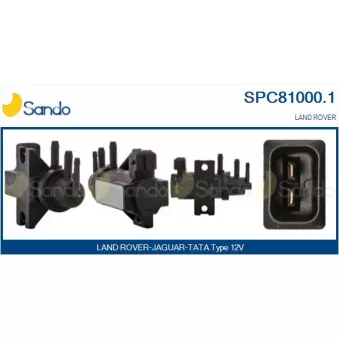 Transmetteur de pression, controle des gaz d'échappement SANDO OEM LR049972