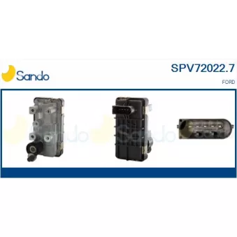 Élément d'ajustage, turbocompresseur SANDO OEM 1379397