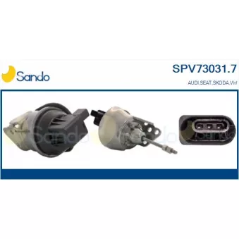 Élément d'ajustage, turbocompresseur SANDO OEM 03L253056T