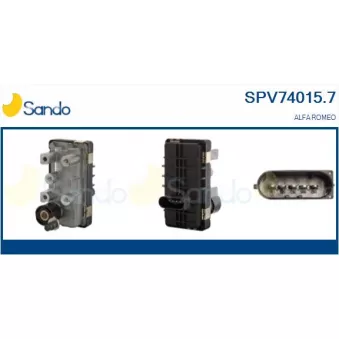 Élément d'ajustage, turbocompresseur SANDO OEM 55282309