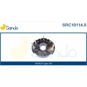 Pont de diodes, alternateur SANDO SRC10114.0
